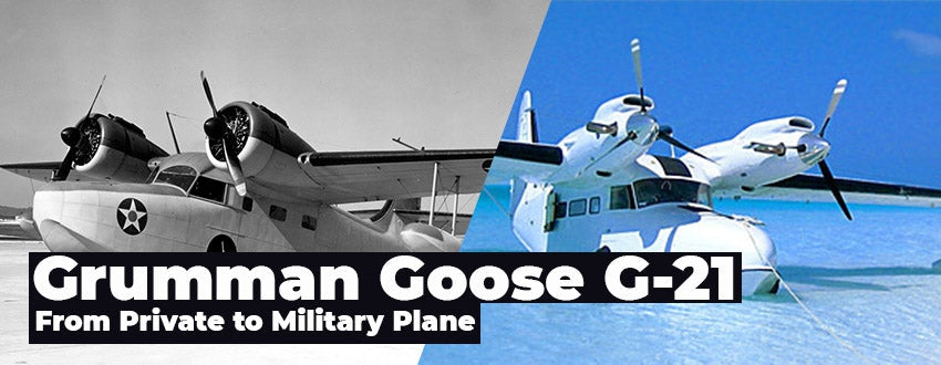 Grumman Goose G-21 (From Private to Military Plane)