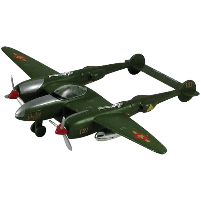 P-38 Lightning 7" Pullback Diecast Airplane (1 Pc. Assorted Styles)