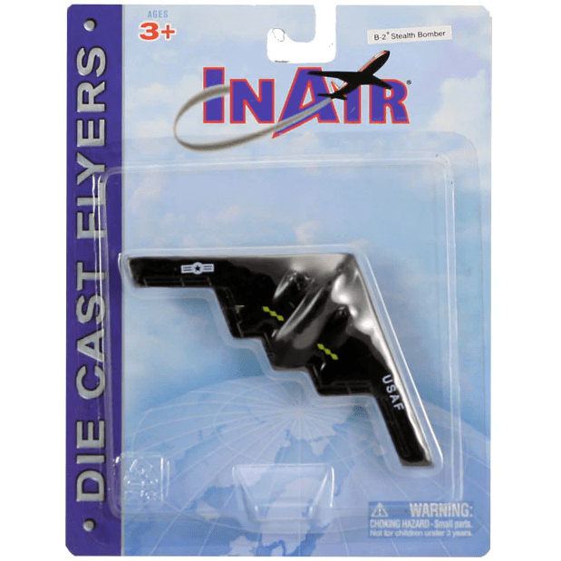 InAir - 4.5" B-2 Stealth Bomber-Die Cast Planes-Wow Toyz-PilotMall.com