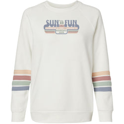 70's Retro SUN 'n FUN 2024 Women's Crewneck Sweatshirt