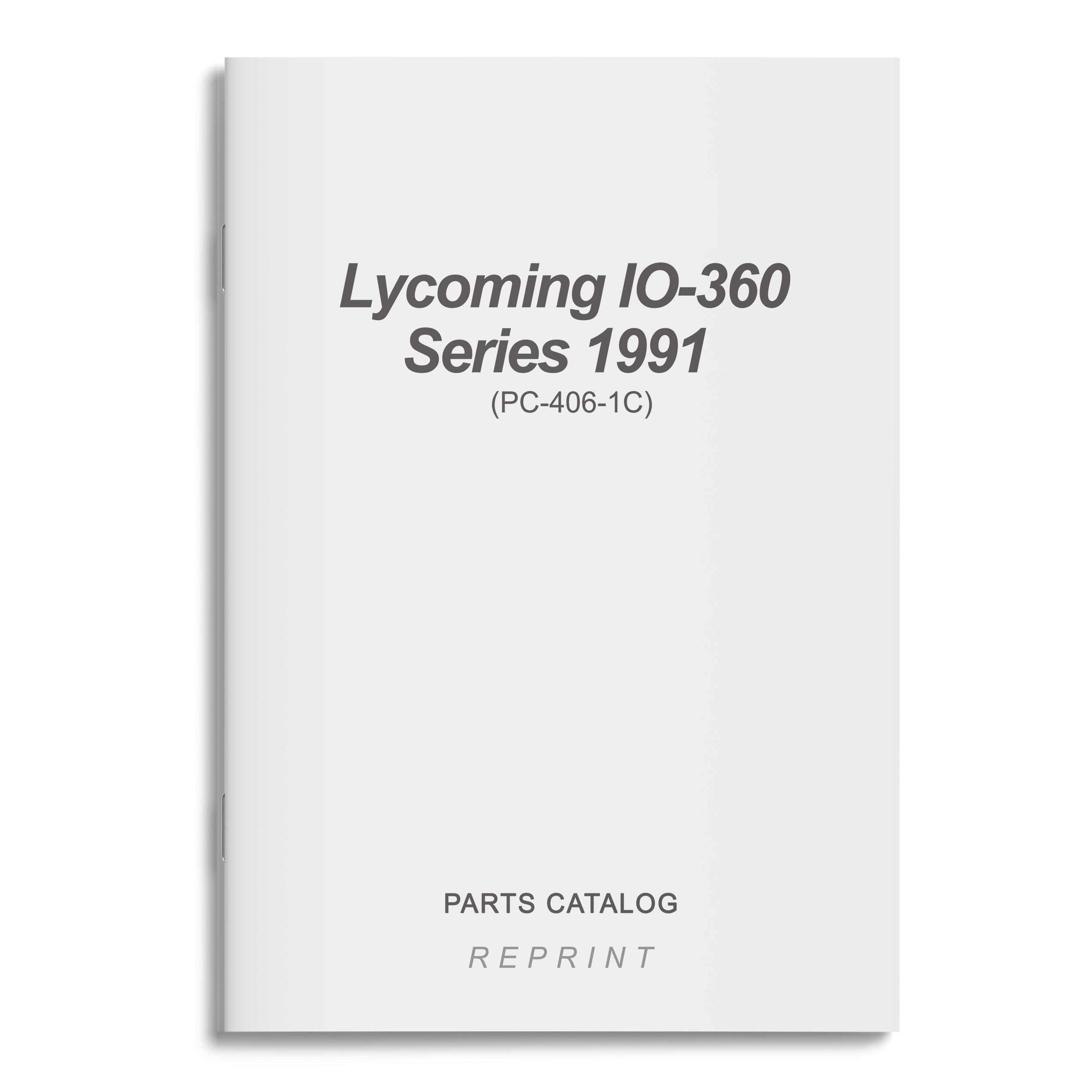 IO360 Parts Catalog 1991 PC4061C Manual Essco