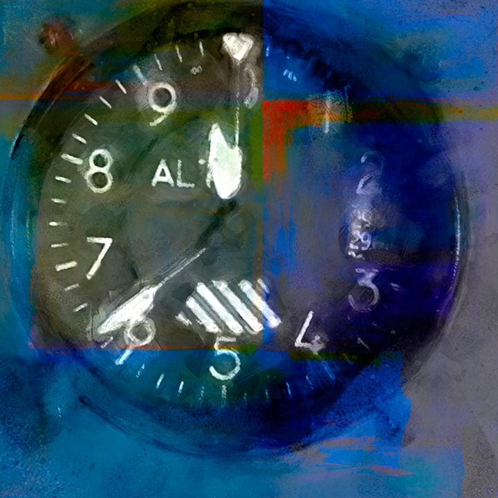 Frank Martin Artwork & Prints 24x24 / Paper Instruments 1 - Altimeter Frank Martin Print