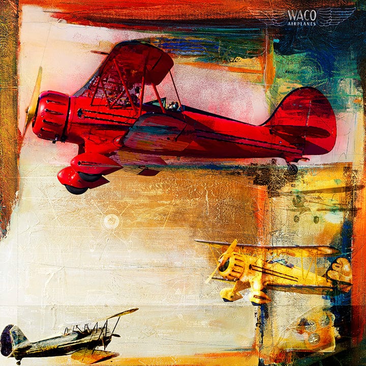Frank Martin Artwork & Prints 24x24 / Paper The Waco YMF-5 Frank Martin Print
