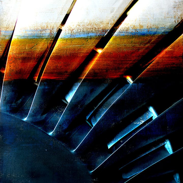 Frank Martin Artwork & Prints 24x24 / Paper Turbine Tracings 4 Frank Martin Print