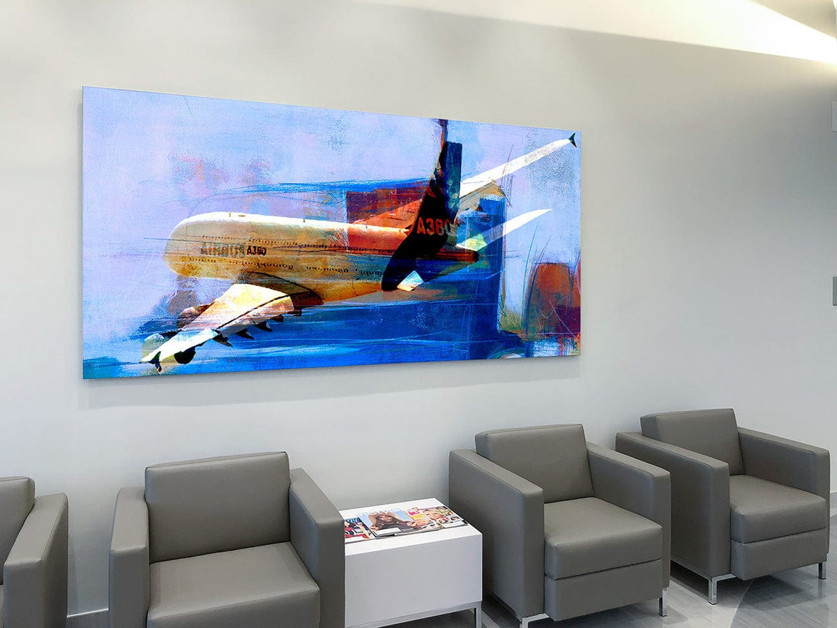 Frank Martin Artwork & Prints The Airbus 380 No. 1 Frank Martin Print