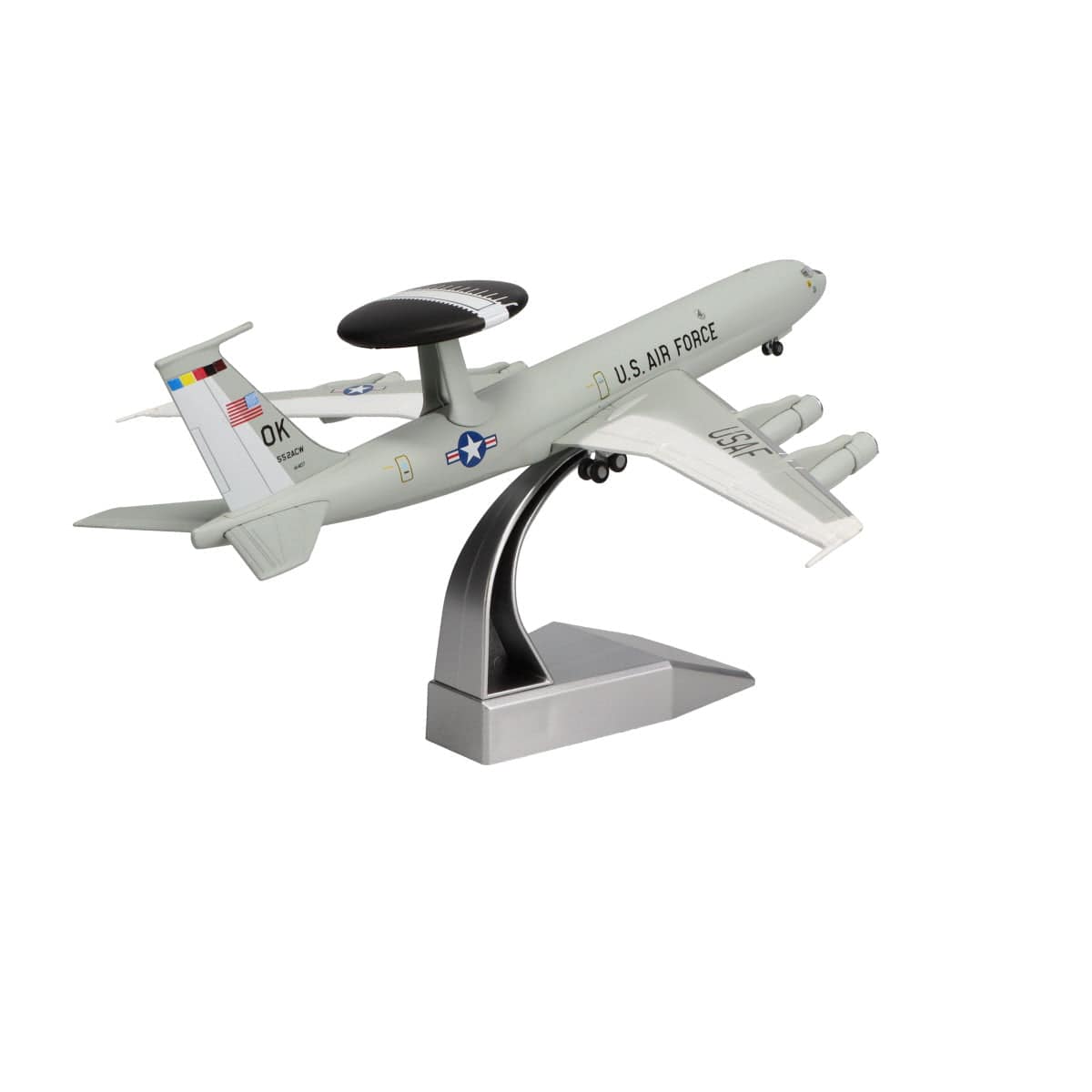 High Flying Models Die Cast Planes Boeing E-3 Sentry 1/200 Diecast Aircraft Model