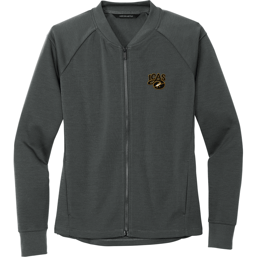 Aeroplane Apparel Company Outerwear S / Anchor Grey ICAS Mercer+Mettle® Women's Double-Knit Bomber