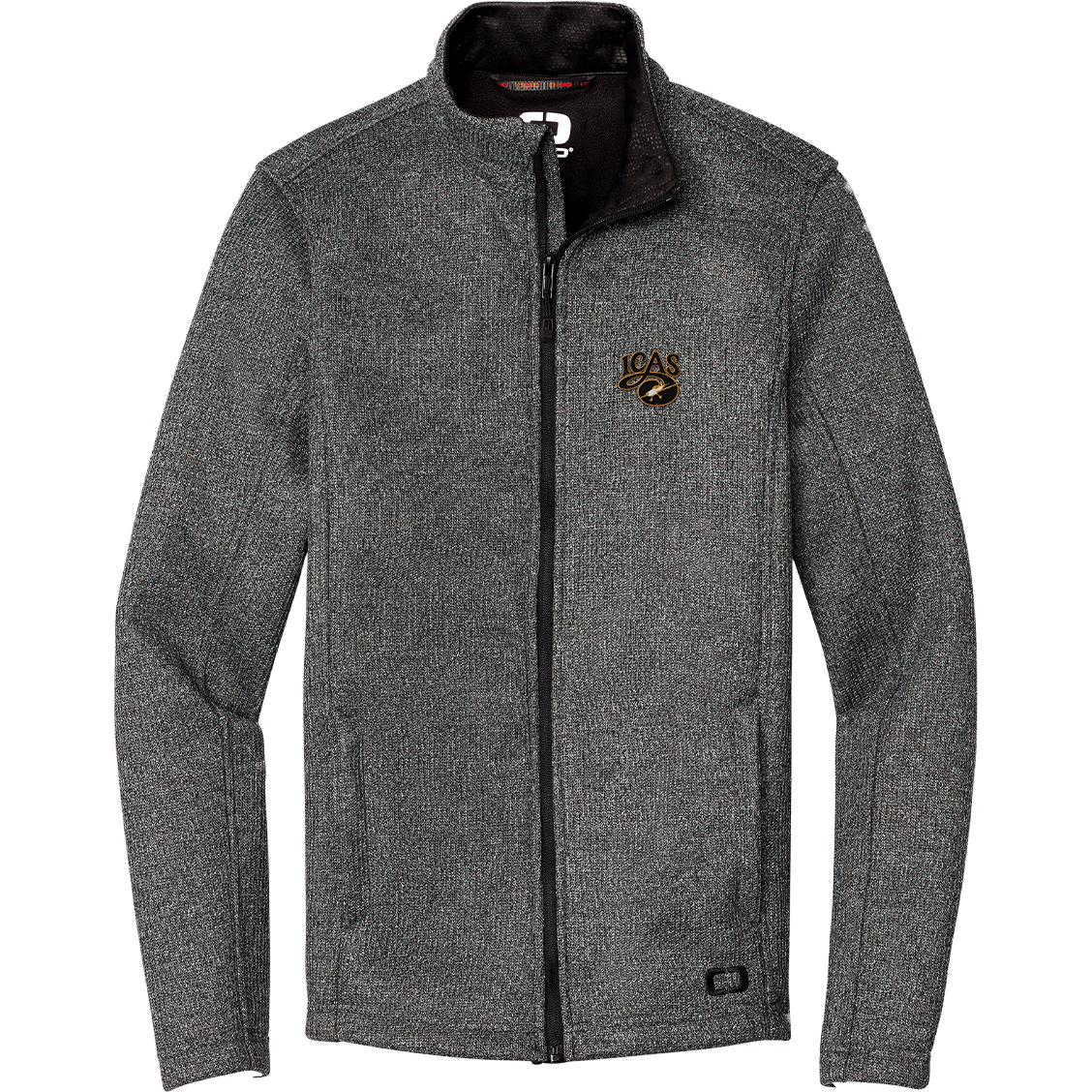 Aeroplane Apparel Company Outerwear S / Diesel Grey Heather ICAS OGIO® Grit Fleece Jacket