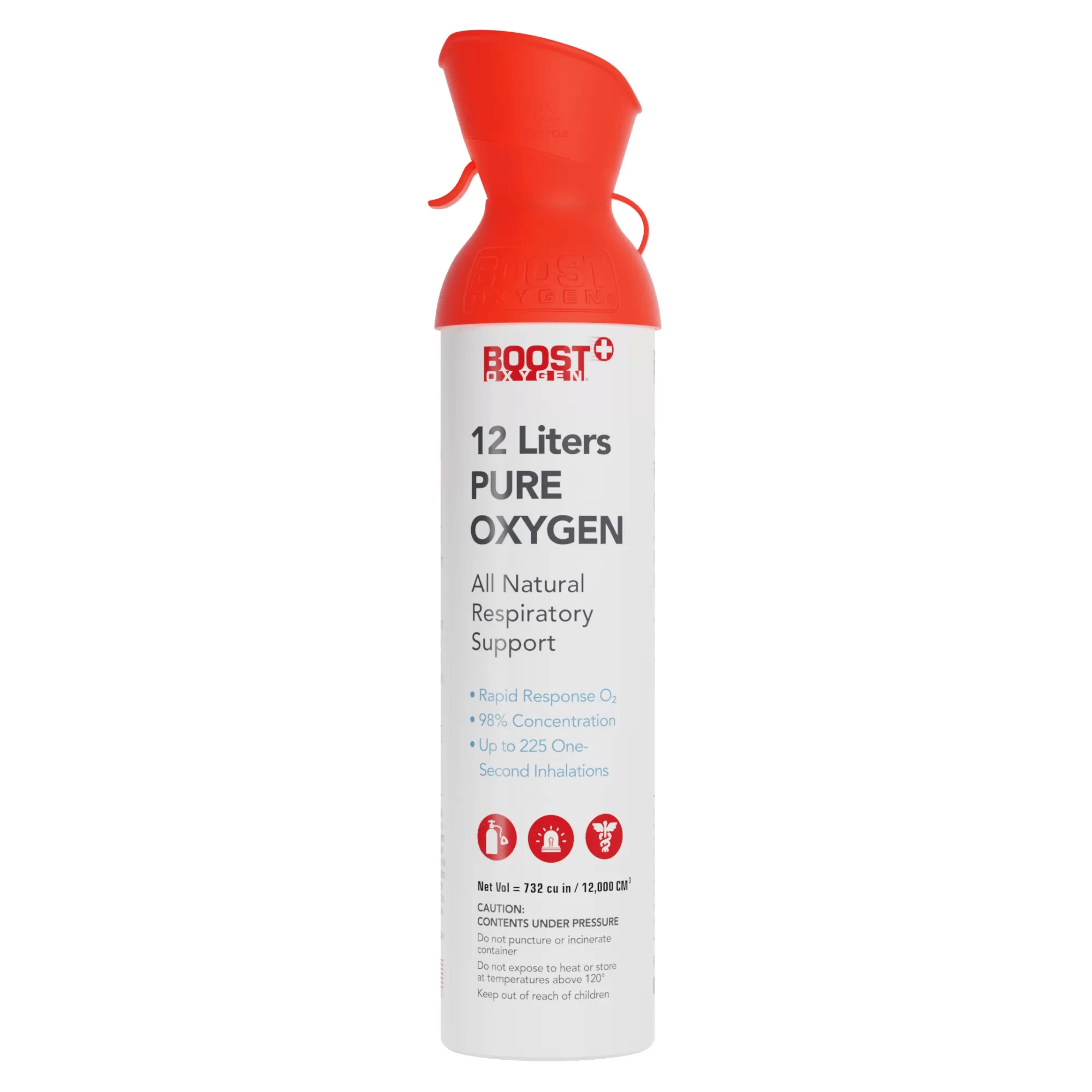 Boost Oxygen 12 Liters/Red Cross