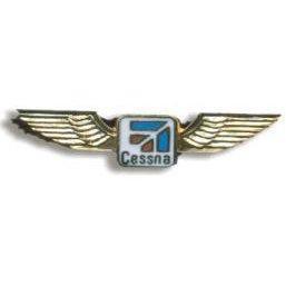 Wing Aero Pins Patches Lanyards Keychains Cessna Wing Pin