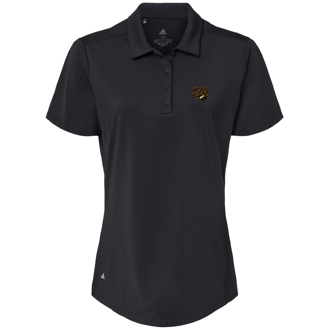 Aeroplane Apparel Company Shirts S / Black ICAS Adidas Women's Ultimate365 Solid Polo