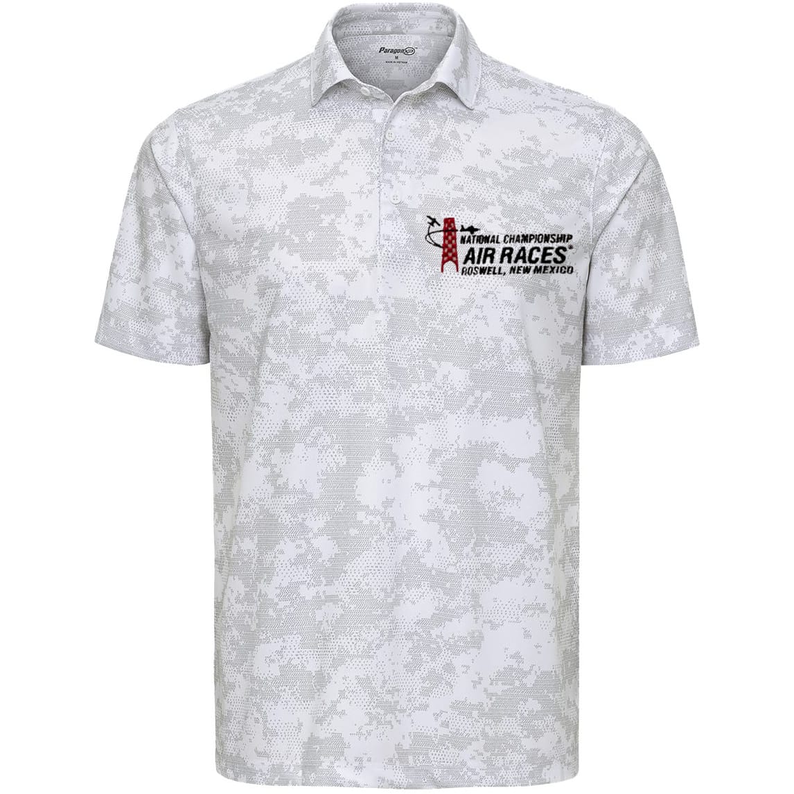 Roswell Air Races Shirts S / White Roswell Air Races Textured Performance UV Polo
