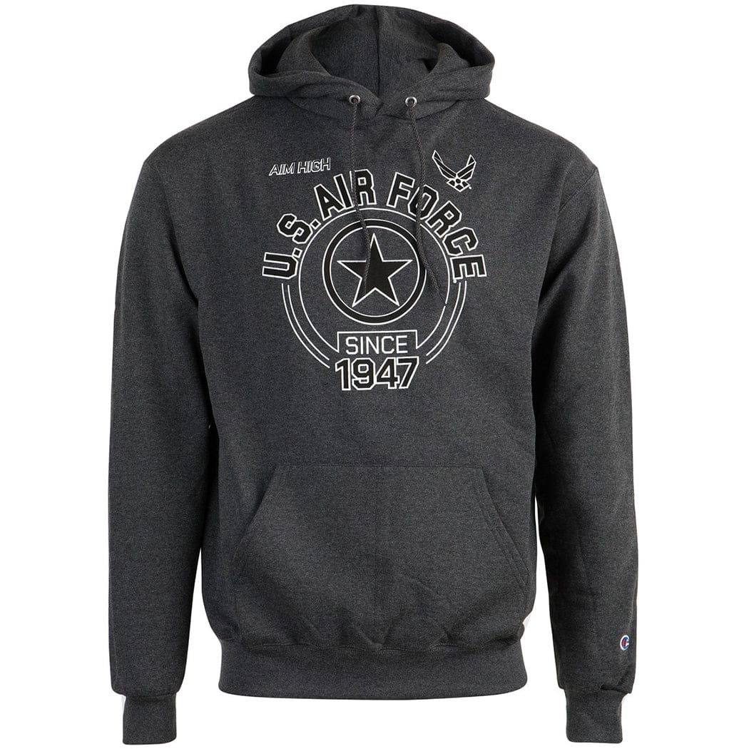 Aeroplane Apparel Company Shirts U.S. Air Force Aim High Since 1947 Hoodie by Aeroplane Apparel Co.