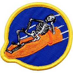 508th Fighter Squadron Embroidered Patch (Hook and Loop Application)