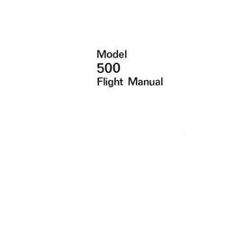 Aero Commander 500 1958-59 Flight Manual (part# AC500-58-59-F-C)