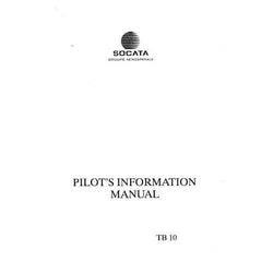Aerospatiale TB10 Tobago 1989 Flight Manual (part# A4TB10-89-F-C)