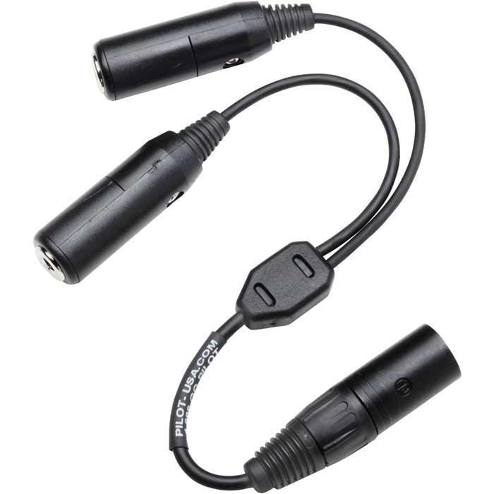 Adaptador Plug Duplo Avião Para Lemo 6 Pinos Helicóptero | Parcelamento