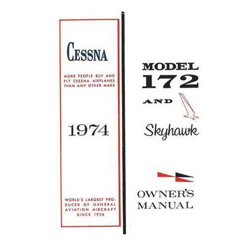 【美品商品】CE owner's manual Cessna 172M Owner's Manual | Essco Aircraft Quality Reprint