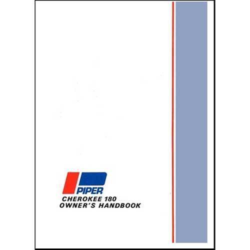 Essco Aircraft Aircraft Manual Piper PA28-180D 1967-69 Owner's Manual (part# 753-765)