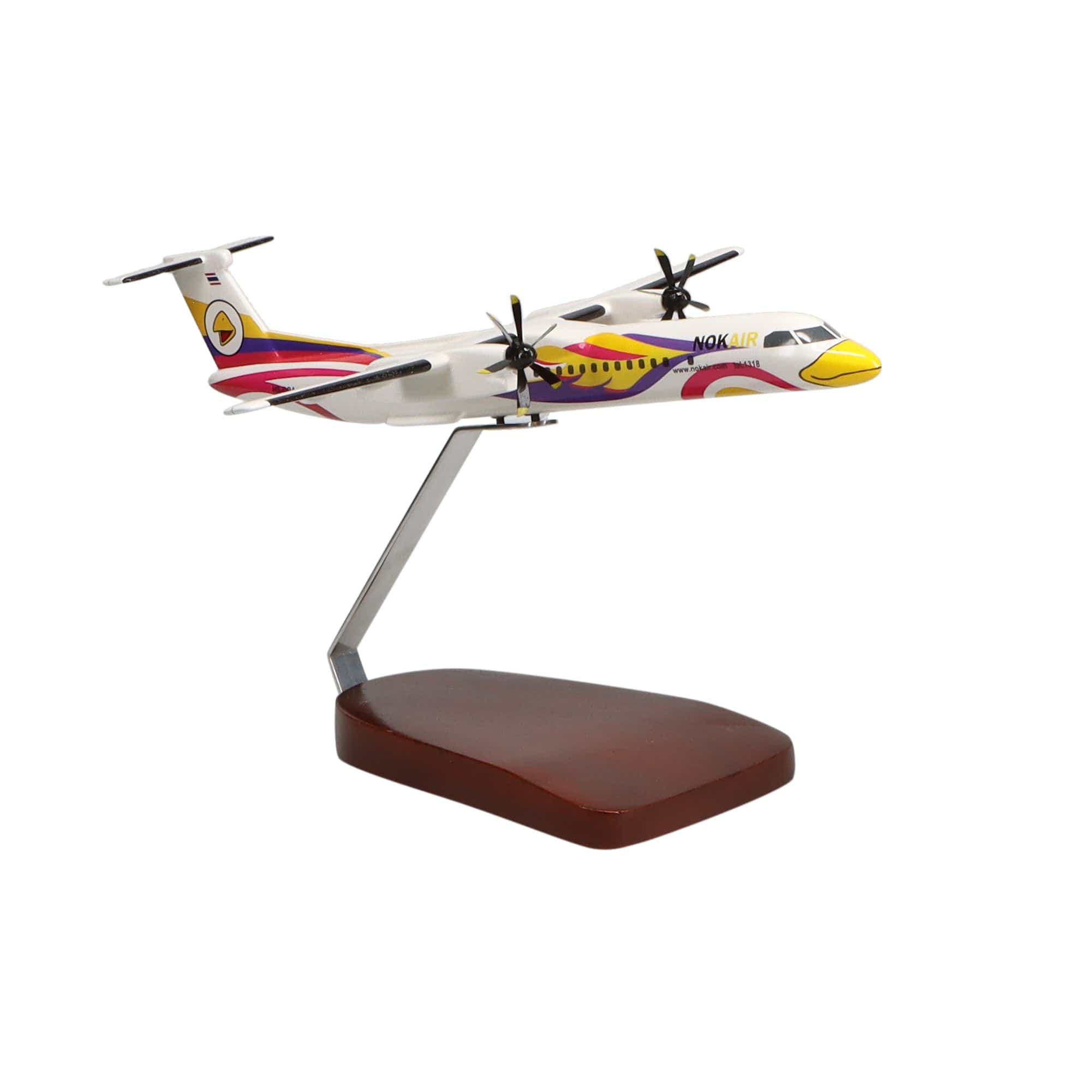 Nok Air Dash 8 Model by De Havilland – Mahogany Collectible