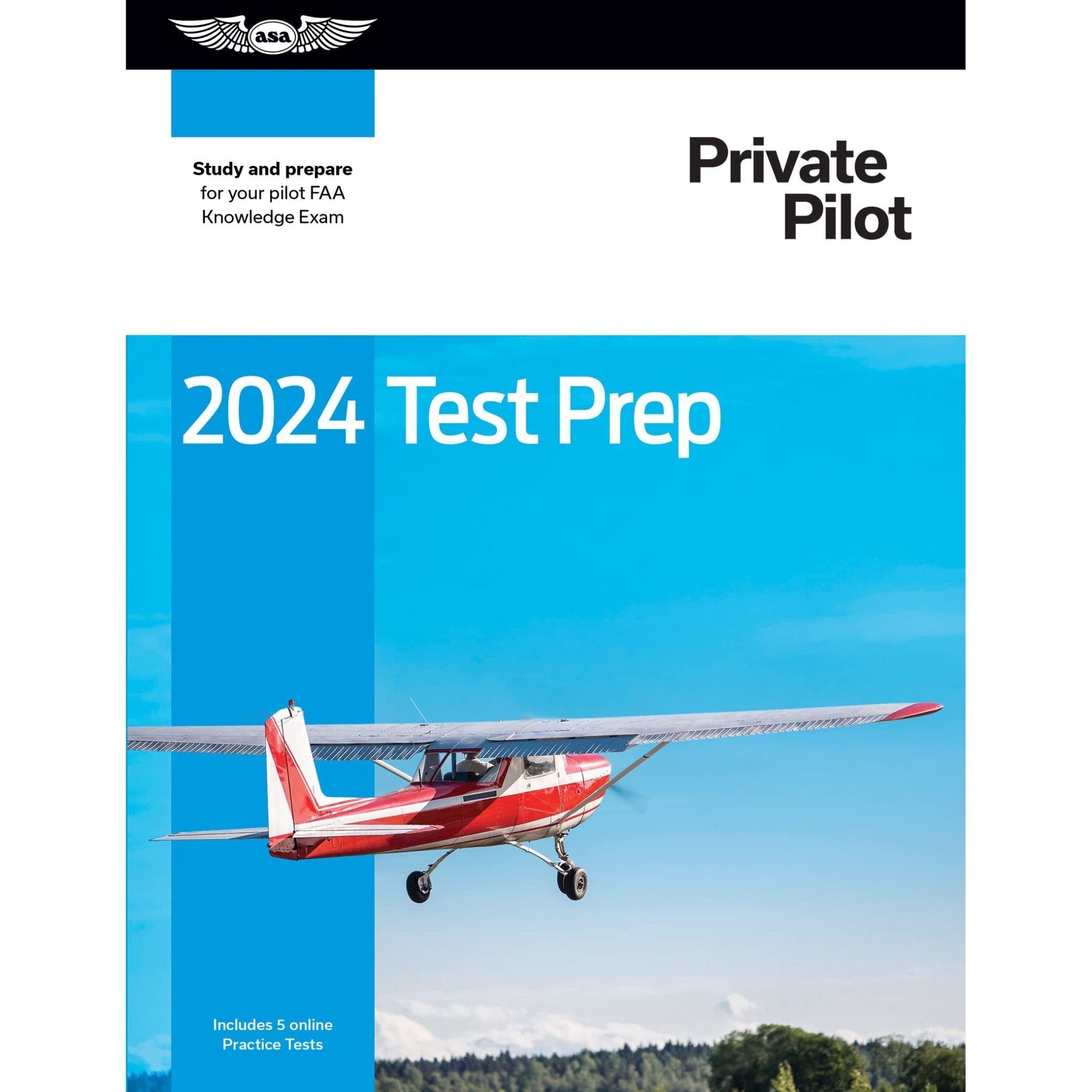 ASA 2024 Private Pilot Test Prep Book