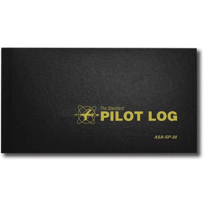 ASA Pilot Logbook Black - PilotMall.com