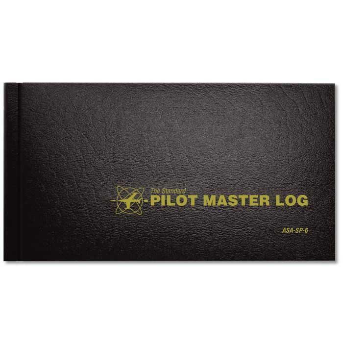 ASA Standard Pilot Master Logbook (Black)