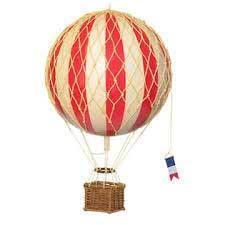 Authentic Models Jules Verne Balloon, True Red Hot Air Balloon