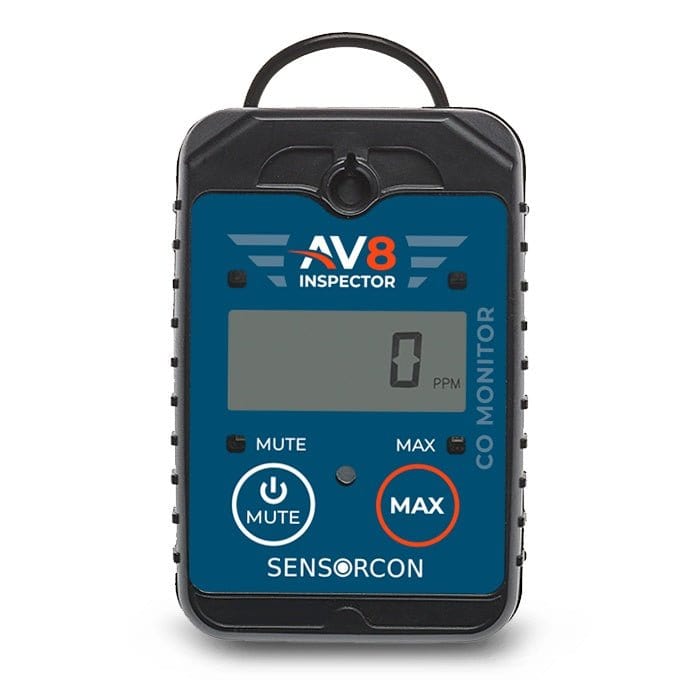 AV8 Inspector - Portable Carbon Monoxide Monitor for Aviation