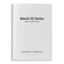 Beech 55 Series Owner's Manual (part# 96-590011-9A1) - PilotMall.com