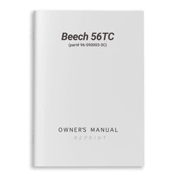 Beech 56TC Owner's Manual (part# 96-590003-3C) - PilotMall.com
