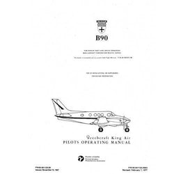 Beech B90 King Air Pilot's Operating Handbook (part# 65-001123-29) - PilotMall.com