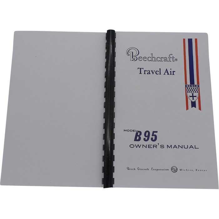 Beech B95 Travel Air Owner's Manual (part# 95-590014-37) - PilotMall.com