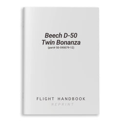 Beech D-50 Twin Bonanza Flight Handbook (part# 50-590079-12)