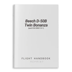 Beech D-50B Twin Bonanza Flight Handbook (part# 50-5900115-1)