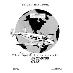 Beech E18S-9700,G18S Super18 Flight Handbook (part# 414-180192)