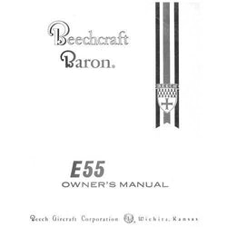 Beech E55 Owner's Manual (part# 96-590010-1B)