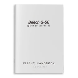 Beech G-50 Flight Handbook (part# 50-590116-3) - PilotMall.com