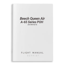 Beech Queen Air A-65 Series POH & Flight (50-590162-9)