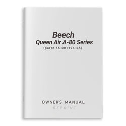 Beech Queen Air A-80 Series Owner's Manual (part# 65-001124-5A) - PilotMall.com