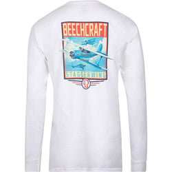 Beechcraft Staggerwing Officially Licensed Long Sleeve T-Shirt