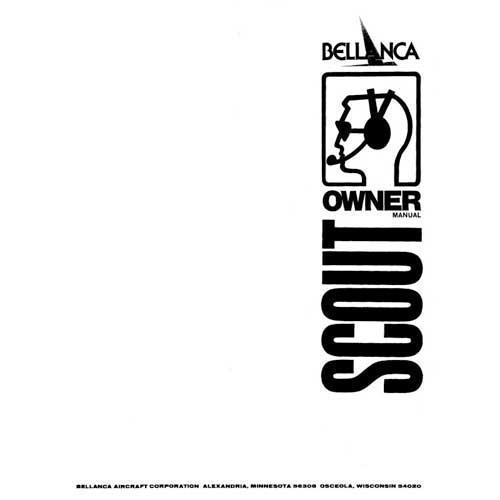 Bellanca 8GCBC Scout 1974-1979 Owner's Manual (part# BL8GCBC-74-79-O)