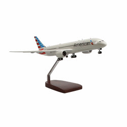 Boeing 787-9 American Airlines Limited Edition Large Mahogany Model - PilotMall.com