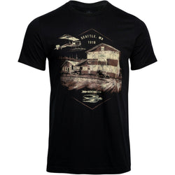 Boeing Barn Heritage Officially Licensed Aeroplane Apparel Co. Men's T-Shirt
