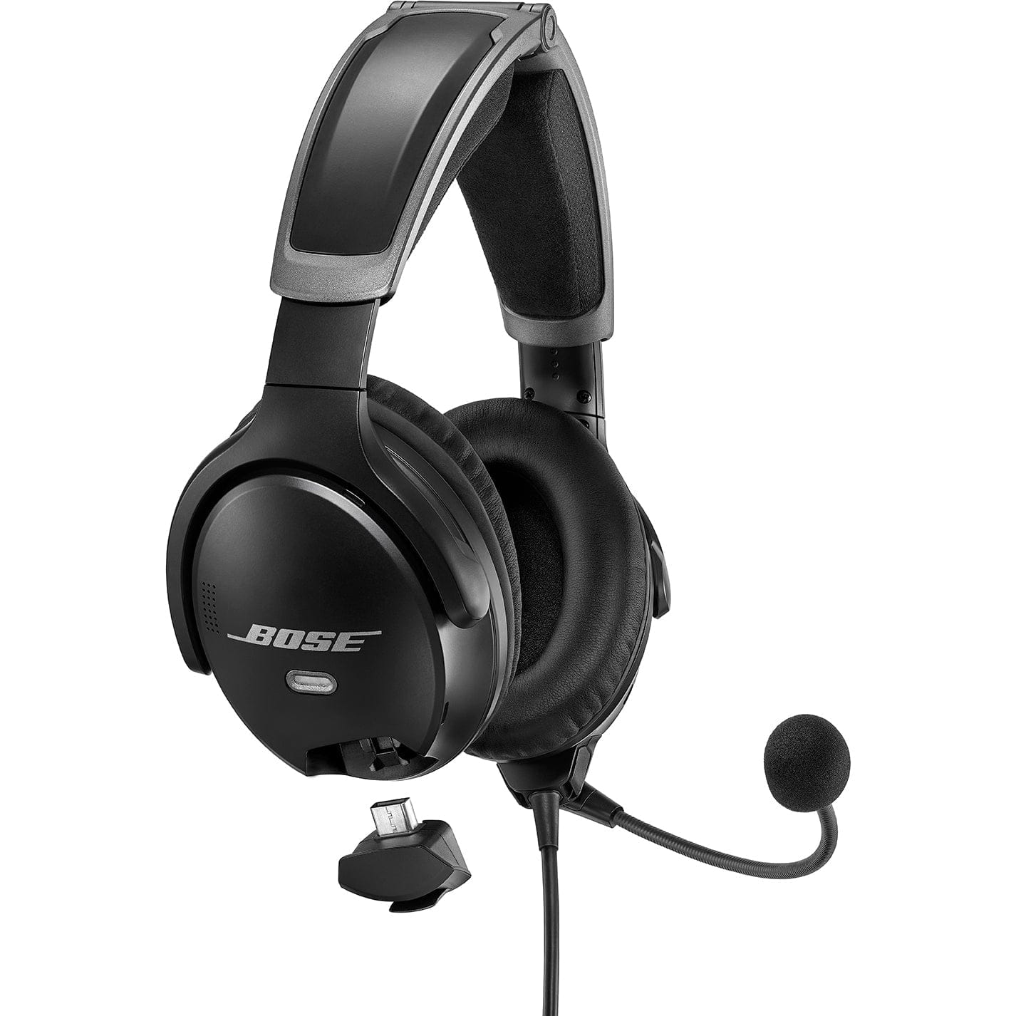 Bose A30 Aviation Headset XLR5 5 Pin Battery Power with Bluetooth