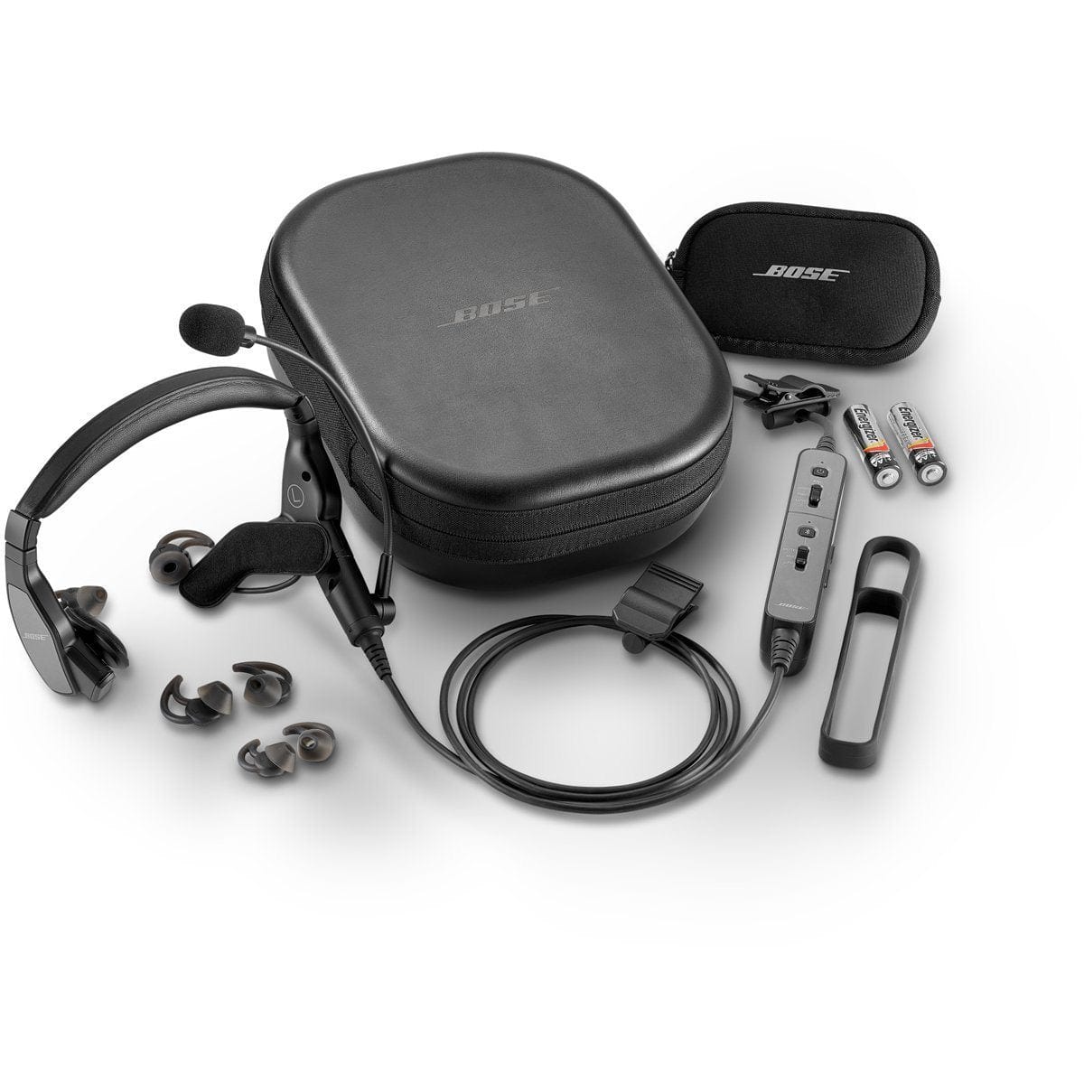 Bose ProFlight Series 2 Aviation Headset with Bluetooth Dual GA Plugs - PilotMall.com