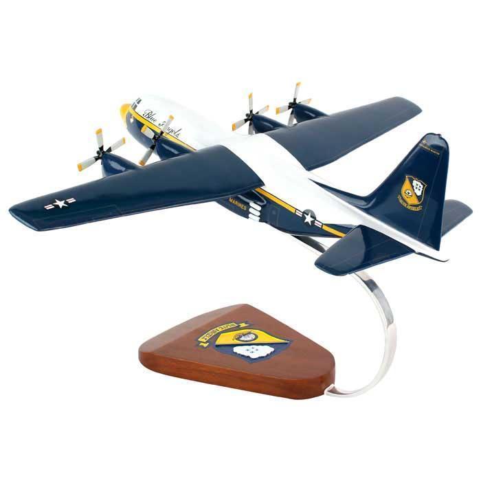 C-130 "Fat Albert" Blue Angels Mahogany Model - PilotMall.com