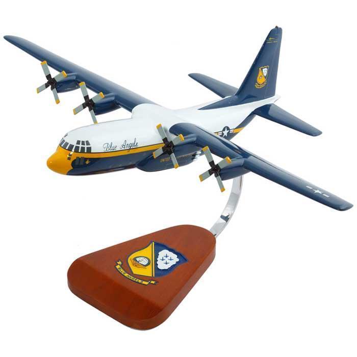 C-130 "Fat Albert" Blue Angels Mahogany Model - PilotMall.com