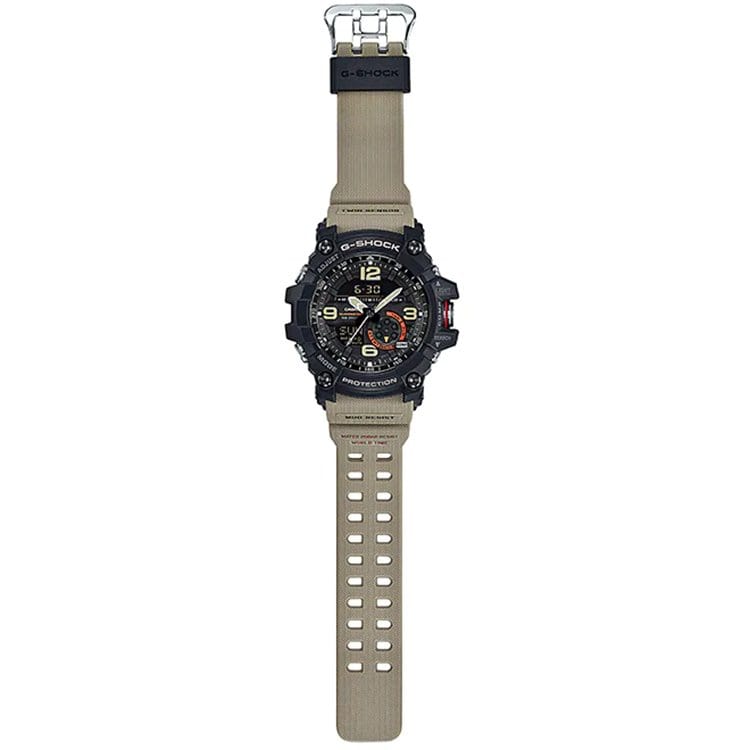 Casio Mudmaster G-Shock Military Beige Watch GG-1000-1A5CR - PilotMall.com