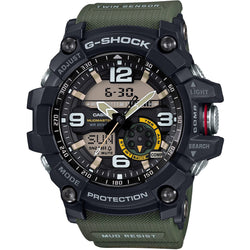 Casio Mudmaster G-Shock Military Green Watch GG-1000-1A3 - PilotMall.com